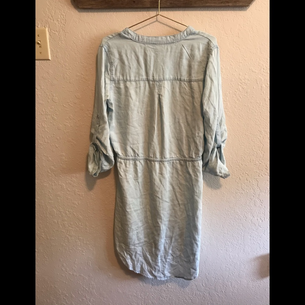 Soft chambray dress - Picture 2 of 4